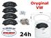 Klocki hamulcowe przód Zestaw klocków hamulcowych FORD Transit  VW Amarok Oryginał VW / BOSCH 2H0698151A